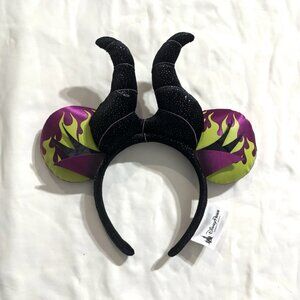 Maleficent Mickey Ears Disney World Parks Rare Limited Edition Discontinued